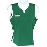 Womens Reebok Dark Green Team Court Tank