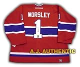 GUMP WORSLEY Montreal Canadiens SIGNED Hockey JERSEY