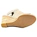 FRANCO SARTO Women's Fauna Peep Toe Wedge