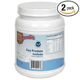 Dr. Smoothie Nutritional Complements, Protein Powder, Soy Protein Isolate 90%, 1.5 Pound Bottle (Pack of 2) Dr. Smoothie Nutritional Complements, Protein Powder, Soy Protein Isolate 90%, 1.5-Pound Bottle (Pack of 2)