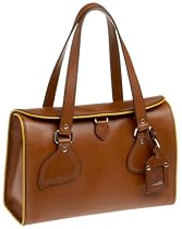 Prada Women's Leather Handbag, Tabbaco/Sole