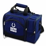 NFL Indianapolis Colts Malibu Insulated Shoulder Pack with Deluxe Picnic Service for Two