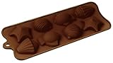 (Deals: Order in the next 1 hours) Fat Daddio's Shells Silicone Chocolate Mold, 8-Piece Per Mold cheapest price in usa