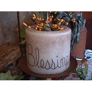 Blessings Electric Soy Candle Banana Berry Smoothie by CricketCat