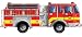 Giant Fire Truck 24pc Floor Puzzle