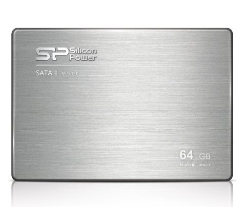 シリコンパワー 2.5インチSolid State Disk 高速転送 SATA(SATAI/II)準拠 64GB MLCチップ採用 紙箱 SP064GBSS2T10S25