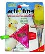 JW Pet Company Insight Tilt Wheel Small Bird Toy Assorted Colors