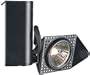 Lightolier Black Finish MR16 Track Bullet