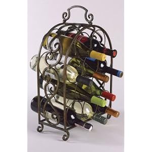 10-Bottle Wine Holder by The Home Collection