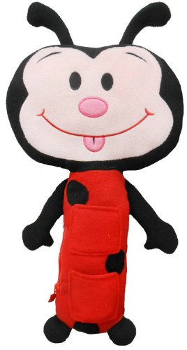 Seat Pets Red/Black Ladybug Car Seat Toy