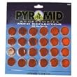 Sunlite Card of 24, 1" Round Bicycle Reflectors, Red