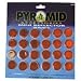 Sunlite Card of 24, 1" Round Bicycle Reflectors, Red