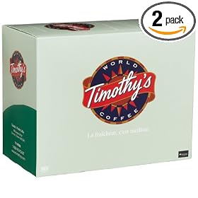 Timothy's World Tea, White Orange Indulgence, K-Cup Portion Pack for Keurig K-Cup Brewers, 24-Count (Pack of 2)