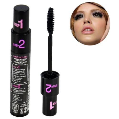 Mintbon Long Curling Makeup Eyelash Black Waterproof Fiber Mascara Eye Lashes