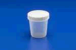Sterile Graduated Wide Mouth Specimen Wrapped Container With Screw Cap - Case of 20