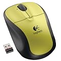 Logitech M305 optische Maus schnurlos Citron Yellow (Fantasy Collection)