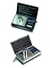 100 x 0.01 Gram Flip Cover Jewelry Scale Silver or black with 100 gram calibration weight
