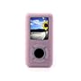 yooZoo SanDisk Sansa e250 e260 e270 e280 Premium Silicone Skin Kit with Belt Clip, Sports Armband, LCD Screen Protector, Lanyard - Diamond Pink