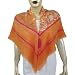 Summer Accessory Scarf Wrap Square for Women in Silk and Wool 43 x 43 inches