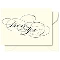 Thank-You Flat-Panel Cards 50-pk. - Black