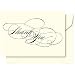 Thank-You Flat-Panel Cards 50-pk. - Black