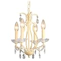 Mini Chandiler - White (14.38")