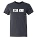 Two In Love! Wedding Party Shirts - Best Man - Short Sleeve Adult Ringer T-Shirt