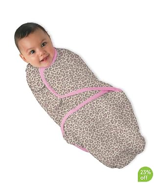 SwaddleMe Leopard Swaddling Wrap - Small