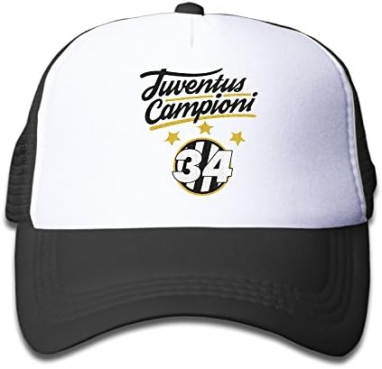 WZN Juventus Campioni 34 Soccer Champion Hats With Black For Youth