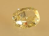 Cushion Cut Loose Diamond (1.05 Ct, NATURAL FANCY YELLOW Color ,SI1 Clarity) EGL Certified