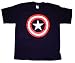 Search : Captain America Shield Boys Youth T-Shirt Tee Marvel Comics