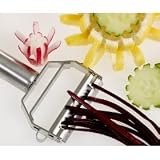Twin Microblade Vegetable Peeler Chopper Slicer Shaver Kitchen