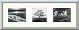 IMAGE OF Trilogy Framed Art Print by Ansel Adams, 36.24 in. x 13.62 in. Framed