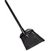 Rubbermaid Commercial Lobby Pro Broom, Polyethylene Bristles, 28" Metal Handle, Black/Yellow (637400BLA)