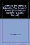 CSE, two research studies