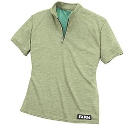 TAIGA Women's Polartec&reg; PowerDry&reg; Polo Zip-T - Quick Dry Polo T-Shirt, MADE IN CANADA