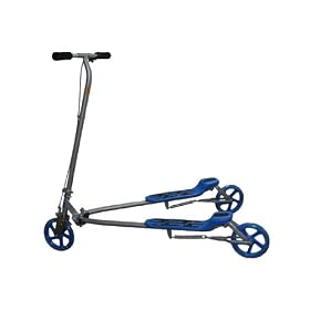 Slider The Unscooter - U8 - Three Wheel Action Scooter - Blue by 