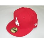 New Era Los Angeles Dodgers Basic Scarlet White 59Fifty