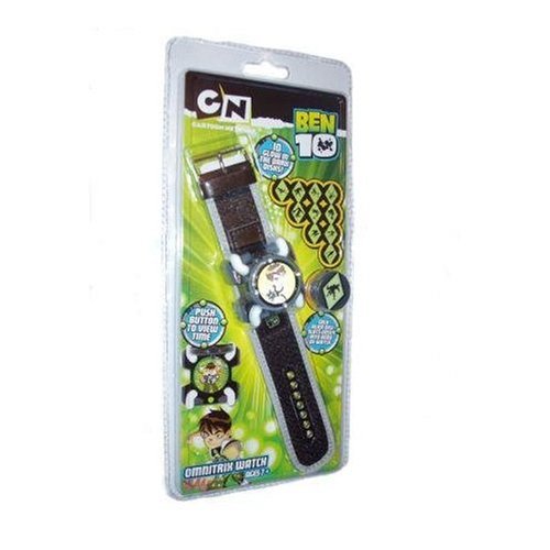 Childrens Toyshop  Toys : Ben 10 Flip Top Digital LCD Omnitrix Watch. Actually tells time. With 10 Glow in the Dark Disks.