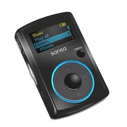 Sandisk Sansa Clip 4 GB MP3 Player (Black)