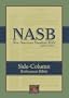NASB Update Side-Column Reference; Black Genuine Leather