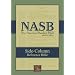 NASB Update Side-Column Reference; Black Genuine Leather