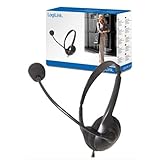 Alle 5 Bild(er) anzeigen LogiLink Stereo Headset Kopfhörer mit Mikrofon Deluxe