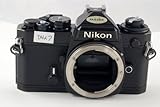 Black Nikon FE SLR film camera