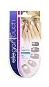 Elegant Touch Get Real Artificial Nails American Pink Square