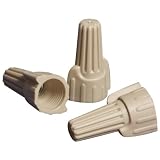 Wwc-t-c Winged Wire Connector (100 Pk Tan)