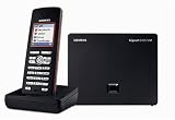 Siemens Gigaset E455 SIM, Schnurloses DECT Telefon mit integriertem digitalen Anrufbeantworter und SIM-Kartenleser - 