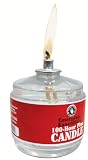 100 Hour Plus Emergency Candle, Clear Mist - Set of 12 Survival Candles