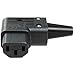 Generic 121 2618 Iec C13 Right Angle Power Cord Connector