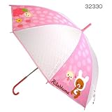 リラックマ◎キャラアンブレラ（55cm/8本骨）☆キャラクターグッズ（雨傘）通販☆/【うさぎ（32330）】